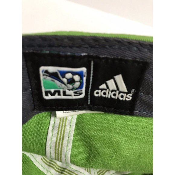 Seattle Sounders FC Green Adjustible Adidas Hat - Picture 6 of 7